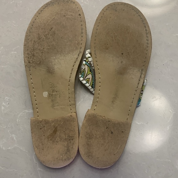 Jack Rogers Classic Jacks leather and fabric sandals size 8 - Picture 7 of 10